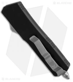 Microtech Scarab Executive D/E-S OTF Automatic Knife (3.5" Satin Serr) 181-11 -Microtech Shop microtech executive scarab side