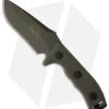 Microtech Currahee Drop Point Knife Fixed Blade (4.5" Green D2) 102-1GR -Microtech Shop microtech fixed currahee green standard 102 1gr