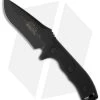 Microtech Currahee Drop Point Knife Fixed Blade (4.5" Black) 102-1