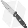 Marfione Custom Socom Alpha Clip Point Fixed Blade Carbon Fiber (5" Stonewash)