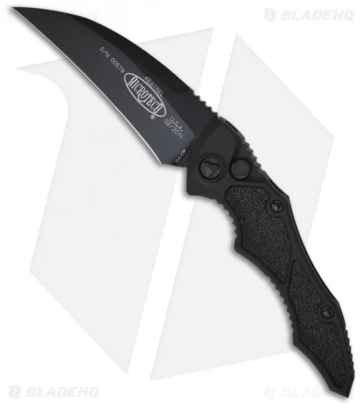Microtech Kestrel Tactical Automatic Knife (3.95" Black Plain) 2011 Model 131-1T 3 Microtech Kestrel Tactical Automatic Knife (3.95" Black Plain) 2011 Model 131-1T