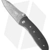 RARE Microtech LCC Custom Damascus D/A Automatic Knife (3.5" Damascus) 087 -Microtech Shop microtech lightfoot double action damascus cm