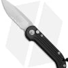 Microtech LUDT Automatic Knife Black (3.4" Satin Serr) 135-5