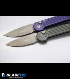 Microtech LUDT Automatic Knife Purple (3.4" Bronze) 135-13PU 9 Microtech LUDT Automatic Knife Purple (3.4" Bronze) 135-13PU -Microtech Shop microtech ludt bronze purple odgreen dl