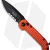 Microtech LUDT Automatic Knife Orange (3.4" Black Serr) 135-2OR -Microtech Shop microtech ludt orange 135 2 or cm