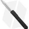 Microtech Makora II D/A OTF Automatic Knife (4.45" Stonewash Full Serr) 106-10