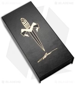 Marfione Custom DOC Killswitch Automatic Knife Titanium (3.75" Stonewash) -Microtech Shop microtech marfione custom full carbon fiber handle polished se halo v box