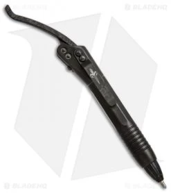 Microtech Marfione Custom Siphon Pen Black DLC Titanium + LSCF Lever