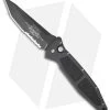 Microtech Mini Socom Tanto Automatic Knife (3.25" Black Serr) 03/1999 -Microtech Shop microtech mini socom auto 03 1999 cm