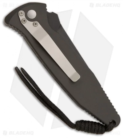 Microtech Mini Socom Tanto Automatic Knife (3.25" Black Plain) 3/99 4 Microtech Mini Socom Tanto Automatic Knife (3.25" Black Plain) 3/99 - Image 2