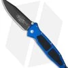 Microtech Mini Socom Manual Knife Blue Aluminum (3.25" Black) 12/1998 -Microtech Shop microtech mini socom manual blue 12 1998 cm