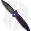 Microtech Mini Socom Manual Knife Purple Aluminum (3.25" Black) 12/1998 -Microtech Shop microtech mini socom manual purple 12 1998 cm