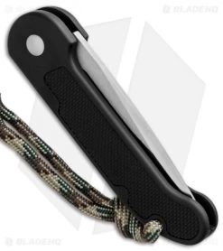 Microtech Mini UDT Automatic Knife (2.38" Stonewash Plain) 155-10 -Microtech Shop microtech mini udt satin standard 155 4 side 2