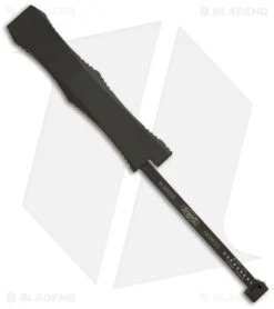 Rare Microtech Nemesis III OTF Auto Knife (Brend Satin Plain) 2/2000 -Microtech Shop microtech nemsis iii satin 300011 handle