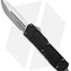 Microtech QD Scarab D/E-S OTF Automatic Knife (3.5" Satin Full Serr) 180-6