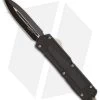 Microtech Scarab D/E OTF Automatic Knife (3.5" Black Plain) 175-1 -Microtech Shop microtech scarab de black 175 1