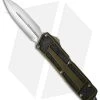 Marfione Custom Scarab Dagger OTF Automatic Knife OD Green (3.5" Mirror Polish)