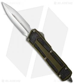 Marfione Custom Scarab Dagger OTF Automatic Knife OD Green (3.5" Mirror Polish)