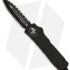 Microtech Tactical Scarab Executive OTF D/E Knife (3.5" Black Full Ser) 109-3T