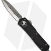 Microtech Scarab Executive OTF D/E Dagger Knife (Satin FULL SER) 109-6