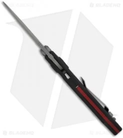 Microtech Custom Select Fire Manual Knife (3.5" Bead Blast Plain) Pre-Production 9 Microtech Custom Select Fire Manual Knife (3.5" Bead Blast Plain) Pre-Production -Microtech Shop microtech select fire da prototype carbon fiber inlay top red