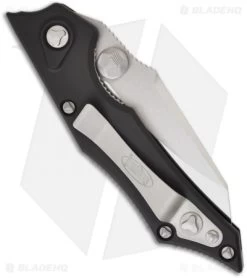 Microtech Select Fire Dual Action Automatic Knife (3.5" Stonewash Plain) 128-10 6 Microtech Select Fire Dual Action Automatic Knife (3.5" Stonewash Plain) 128-10 -Microtech Shop microtech select fire da satin 128 4 back 6