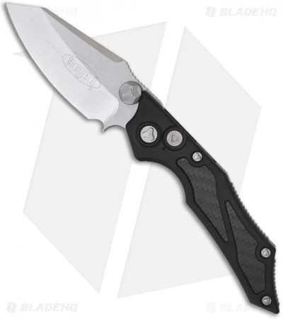 Microtech Select Fire Dual Action Automatic Knife (3.5" Stonewash Plain) 128-10 3 Microtech Select Fire Dual Action Automatic Knife (3.5" Stonewash Plain) 128-10
