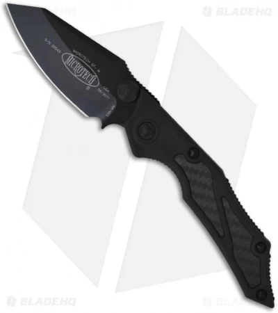 Microtech Tactical Select Fire Knife Manual Folder (3.5" Black Plain) 129-1T 3 Microtech Tactical Select Fire Knife Manual Folder (3.5" Black Plain) 129-1T