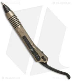 Marfione Custom Microtech Siphon II Bronzed Aluminum Pen + LSCF Lever