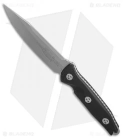 Microtech Socom Alpha Fixed Blade Knife Black G-10 (5" Bead Blast) 113-7 -Microtech Shop microtech socom alpha black G10 bb 113 7 BHQ 51430 er side