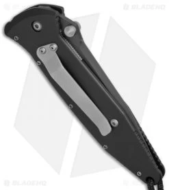 Microtech Socom M/A Folding Knife (4" Black Serr) 06/1998 -Microtech Shop microtech socom black 06 1998 side cm