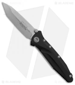 Microtech Aluminum Socom Delta Tanto Folding Knife (4" Bead Blast Plain) A163-7