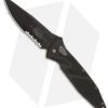 Rare Microtech Socom Elite Automatic Knife (4" Black Serr) 01/2001 -Microtech Shop microtech socom elite auto clip point black serr 300196