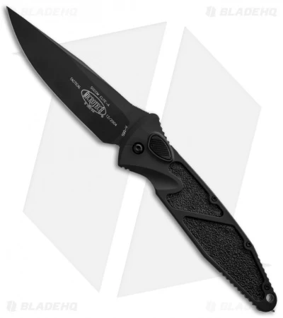 Microtech Socom Elite Tactical Automatic Knife S90V (4" Black Plain) 12/2004 3 Microtech Socom Elite Tactical Automatic Knife S90V (4" Black Plain) 12/2004