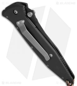 Microtech Socom M/A Tanto Folding Knife (4" Black Serr) 05/1997 -Microtech Shop microtech socom ma tanto black 5 97 side cm