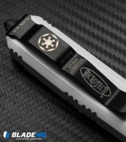 Microtech Ultratech Storm Trooper Knife (3.4" White) 121-1ST Jedi -Microtech Shop microtech storm trooper 1221 1st logo cm