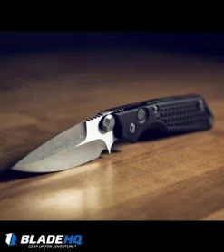 Marfione / Strider Custom MSG-2 Dual-Action Knife Black (3.5" Stonewash) II -Microtech Shop microtech strider custom msg 2 stonewash BHQ 52206 dl