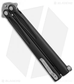 Microtech Tachyon III Balisong Butterfly Knife (4.5" Bead Blast Serr) 173-8 -Microtech Shop microtech tachyon 3 bali bb serr 173 8 BHQ 30341 er side