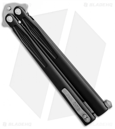 Microtech Tachyon III Balisong Butterfly Knife (4.5" Apocalyptic Serr) 173-11AP 5 Microtech Tachyon III Balisong Butterfly Knife (4.5" Apocalyptic Serr) 173-11AP - Image 3