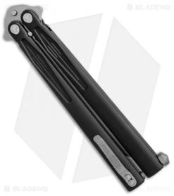Microtech Tachyon III Balisong Butterfly Knife (4.5" Bead Blast) 173-7 -Microtech Shop microtech tachyon III bali bb 173 7 BHQ 30342 er side