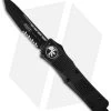 Microtech Troodon Tanto OTF Automatic Knife Tactical (3.05" Black Serr) 140-2T 2 Microtech Troodon Tanto OTF Automatic Knife Tactical (3.05" Black Serr) 140-2T -Microtech Shop microtech troodon 140 2dlc cm