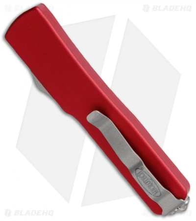 Microtech UTX-70 Tanto OTF Automatic Knife Red (2.4" Satin) 149-4RD 4 Microtech UTX-70 Tanto OTF Automatic Knife Red (2.4" Satin) 149-4RD - Image 2