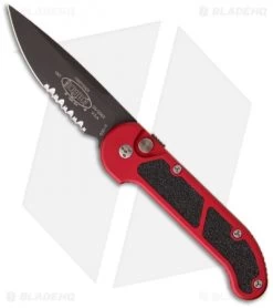 Vintage Microtech UMS Firefighter Automatic Knife (3.4" Black Serrated) 05/2003