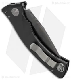Microtech Amphibian Automatic Knife (3.5" Black Serr) 08/2002 -Microtech Shop microtech used amphibian black serr 08 2 side cm