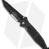 Microtech Mini Socom Tanto Manual Knife (3.25" Black Serr) 1/2000 1 Microtech Mini Socom Tanto Manual Knife (3.25" Black Serr) 1/2000 -Microtech Shop microtech used mini socom black 01 2000 cm