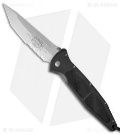 Microtech Mini Socom Tanto Manual Knife (3.25" Bead Blast Serr) 11/1999