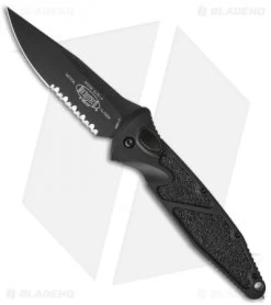 Microtech Socom Elite Tactical Automatic Knife (4" Black Serr) 12/2004