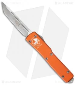 Microtech UTX-70 Tanto OTF Automatic Knife Orange (2.4" Satin) 149-4OR