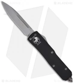 Microtech UTX-85 D/A OTF Automatic Knife (Bead Blast PLN) 125-7