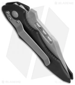 Microtech Vector Automatic Knife (3.125" Bead Blast Serr) 01/2000 -Microtech Shop microtech vector auto 01 2000 side cm
